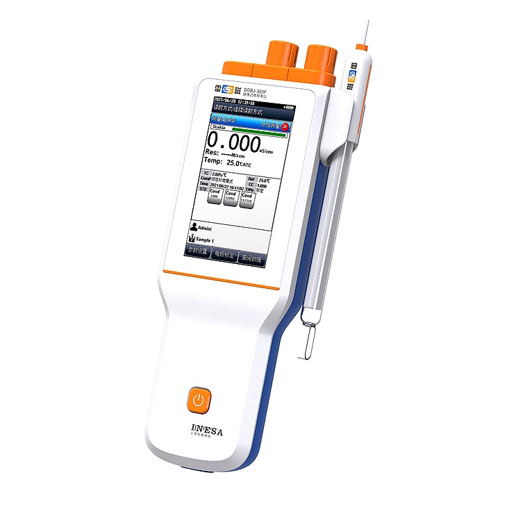 雷磁 DDBJ-350F型 便攜式電導(dǎo)率儀